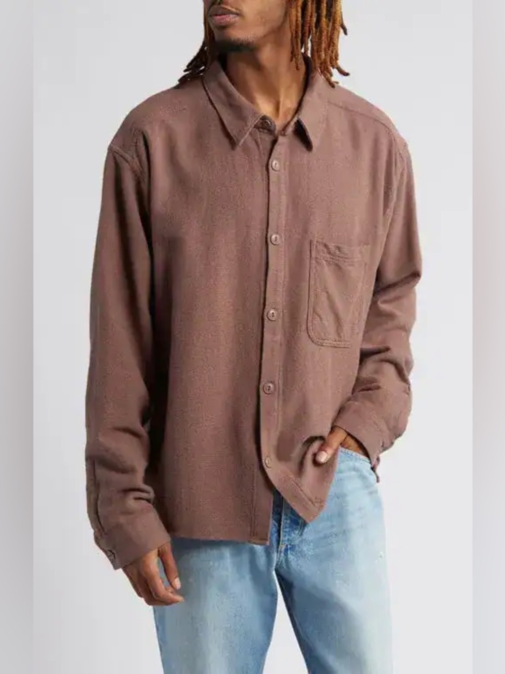Elwood Men's Casual Long-Sleeve Button-Up Jacket